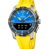 Montre connectée Homme Festina - F23000-8 Bracelet Silicone Jaune