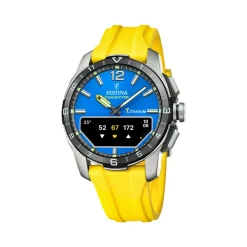 Montre connectée Homme Festina - F23000-8 Bracelet Silicone Jaune