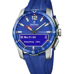 Montre connectée Homme Festina - F23000-3 Bracelet Silicone Bleu