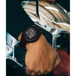 Montre connectée Homme Garmin Instinct 2 Solar Tactical BSPP BRIGADE DES SAPEURS POMPIERS DE PARIS - 010-02627-0A Bracelet Silicone Noir