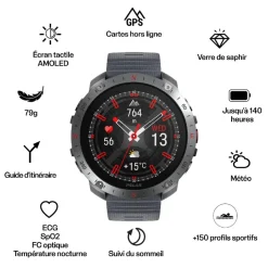 Montre Connectée Mixte 900110287 - POLAR Grit X2 Pro