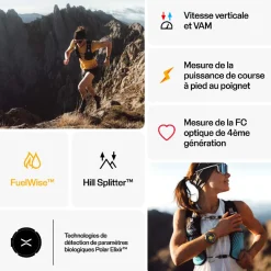 Montre Connectée Mixte 900110287 - POLAR Grit X2 Pro