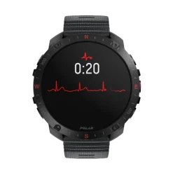 Montre Connectée Mixte 900110286 - POLAR Grit X2 Pro Black S-L + H10