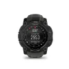 Montre connectée Mixte Garmin INSTINCT 3 50 MM, AMOLED - 010-03020-00 Bracelet Silicone Gris