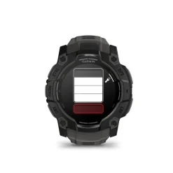 Montre connectée Mixte Garmin INSTINCT 3 50 MM, AMOLED - 010-03020-00 Bracelet Silicone Gris