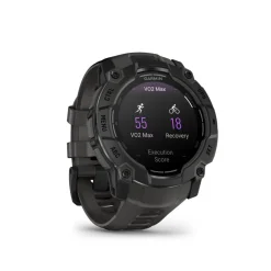 Montre connectée Mixte Garmin INSTINCT 3 50 MM, AMOLED - 010-03020-00 Bracelet Silicone Gris