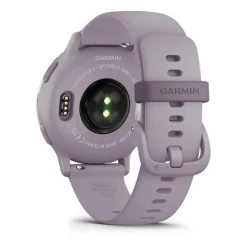 Montre connectée Mixte Garmin VÍVOACTIVE® 5 Lunette aluminium Metallic Orchid, boitier violet et bracelet silicone violet