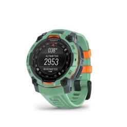 Montre connectée Mixte Garmin INSTINCT 3 45 MM, AMOLED - 010-02936-01 Bracelet Silicone Vert