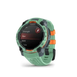 Montre connectée Mixte Garmin INSTINCT 3 45 MM, AMOLED - 010-02936-01 Bracelet Silicone Vert