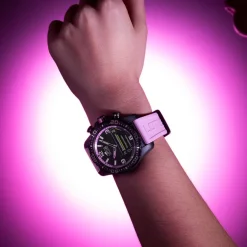 Montre connectée Mixte Lotus Connected - L20000-9 Bracelet Résine Rose