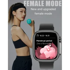 Montre connectée Mixte Smarty Powerful Amoled - SW071B Bracelet Silicone Bleu