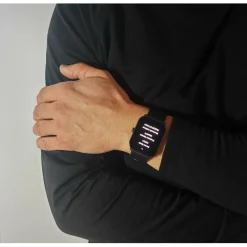 Montre connectée Mixte Smarty Super Amoled - SW070A Bracelet Silicone Noir