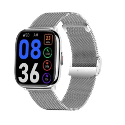Montre connectée Mixte Smarty Overtake - SW081F Bracelet Acier Argent