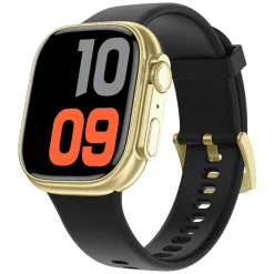 Montre connectée Mixte Smarty Powerful Amoled - SW071E Bracelet Silicone Noir
