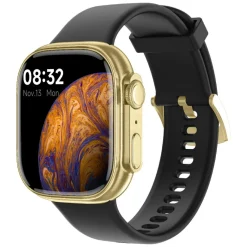 Montre connectée Mixte Smarty Powerful Amoled - SW071E Bracelet Silicone Noir