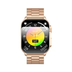 Montre connectée Mixte Smarty Ultra Amoled - SW080L Bracelet Acier Doré rose