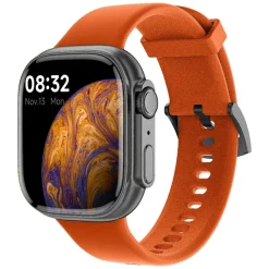 Montre connectée Mixte Smarty Powerful Amoled - SW071C Bracelet Silicone Orange