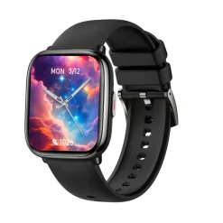 Montre connectée Mixte Smarty Overtake - SW081A Bracelet Silicone Noir