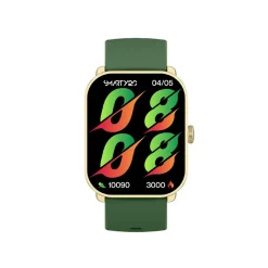 Montre connectée Mixte Smarty Super Amoled - SW070G Bracelet Silicone Vert