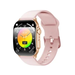 Montre connectée Mixte Smarty Ultra Amoled - SW080B Bracelet Silicone Rose