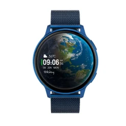 Montre connectée Mixte Tekday - 656539 Bracelet Acier Bleu