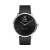 Montre de Santé Connecté Femme Withings Scanwatch Light - Wsw L Black Bracelet Caoutchouc Noir