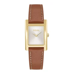 Montre Femme Boss Lucy - 1502741 Bracelet Cuir Marron