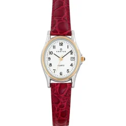 Montre Femme Certus 645325 - Bracelet Cuir Rouge