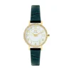 Montre Femme Clyda Justine - CLA826DWV Bracelet Cuir Vert