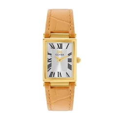 Montre Femme Clyda Laure - CLA823DAR Bracelet Cuir Marron