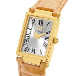 Montre Femme Clyda Laure - CLA823DAR Bracelet Cuir Marron