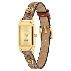 Montre Femme Coach Cadie - 14504192 Bracelet Cuir Marron