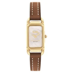 Montre Femme Coach Cadie - 14504028 Bracelet Cuir Marron
