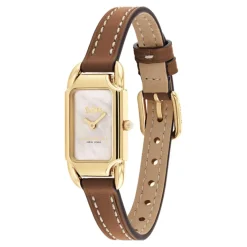 Montre Femme Coach Cadie - 14504028 Bracelet Cuir Marron