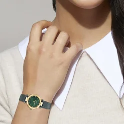 Montre Femme Coach Cary - 14503951 Bracelet Cuir Vert