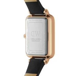 Montre Femme Daniel Wellington Pressed Sheffield - DW00100434 Bracelet Cuir Noir