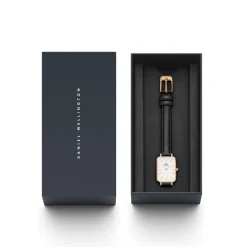 Montre Femme Daniel Wellington Pressed Sheffield - DW00100434 Bracelet Cuir Noir
