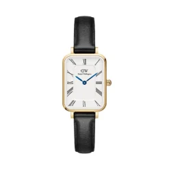 Montre Femme Daniel Wellington Roman Numerals - DW00100692 Bracelet Cuir Noir
