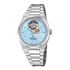 Montre femme Festina Swiss Made Automatic - F20054-4 Bracelet Acier Argent