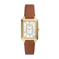 Montre femme Fossil ES5307 - Bracelet Cuir Marron