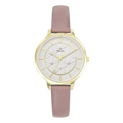 Montre Femme Go Mademoiselle Fleurs Et Papillions - 699598 Bracelet Rose