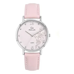 Montre Femme Go Mademoiselle Fleurs - 699452 Bracelet Rose