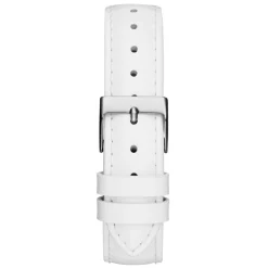 Montre Femme Guess Glitz Plaque - GW0745L3 Bracelet Acier Blanc