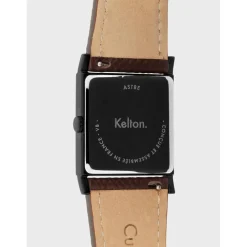 Montre Femme Kelton Astre Blackstar Epsom chocolat - 9123462