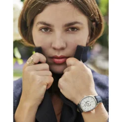 Montre Femme Kelton Grande Colorama Kelton x Ines de la Fressange Paris - 9125452 Noir