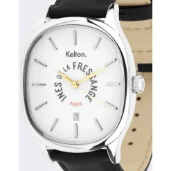 Montre Femme Kelton Grande Colorama Kelton x Ines de la Fressange Paris - 9125452 Noir