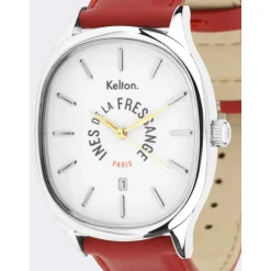 Montre Femme Kelton Grande Colorama Kelton x Ines de la Fressange Paris - 9125442 Red
