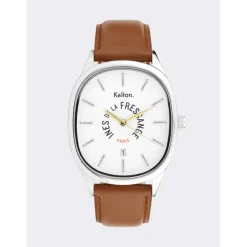 Montre Femme Kelton Grande Colorama Kelton x Ines de la Fressange Paris - 9125432 Camel