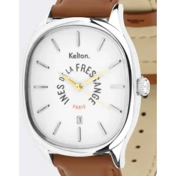 Montre Femme Kelton Grande Colorama Kelton x Ines de la Fressange Paris - 9125432 Camel