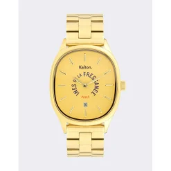 Montre Femme Kelton Grande Colorama Kelton x Ines de la Fressange Paris - 9125422 Gold